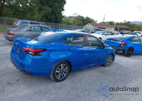 2021 Nissan Versa Sv Xtronic Cvt from USA, damaged, VIN 3N1CN8EV3ML838746
